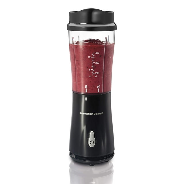 Hamilton Beach 51101B Personal Blender with Travel Lid, Black