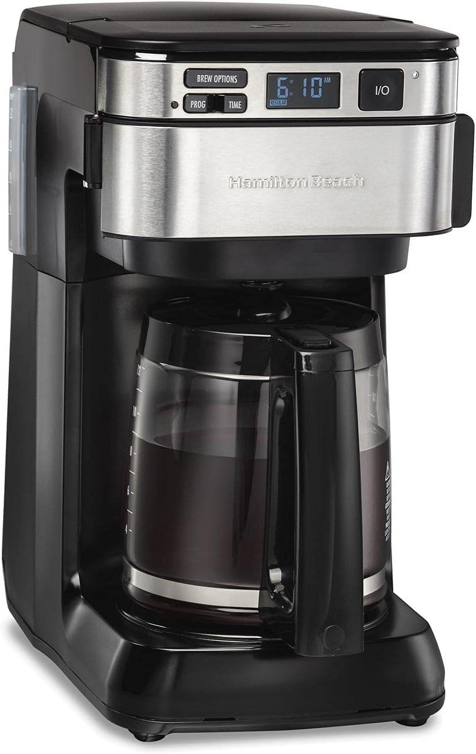 Hamilton Beach Metal 12 Cup Drip Coffee Maker