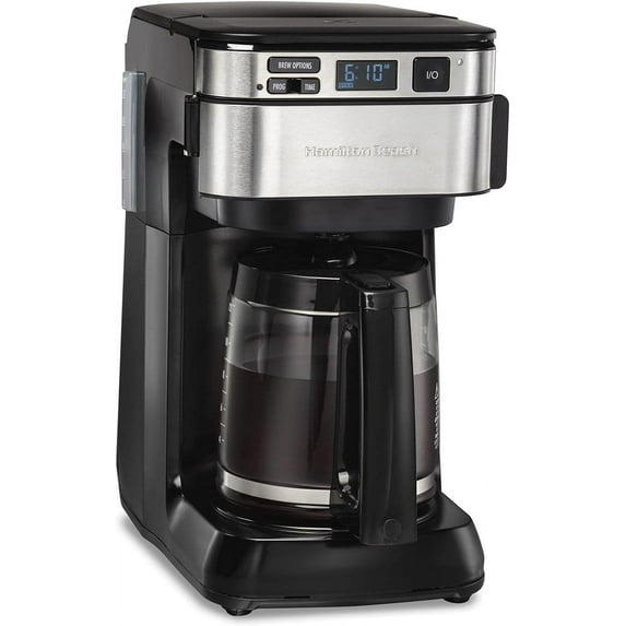 Hamilton Beach Metal 12 Cup Drip Coffee Maker