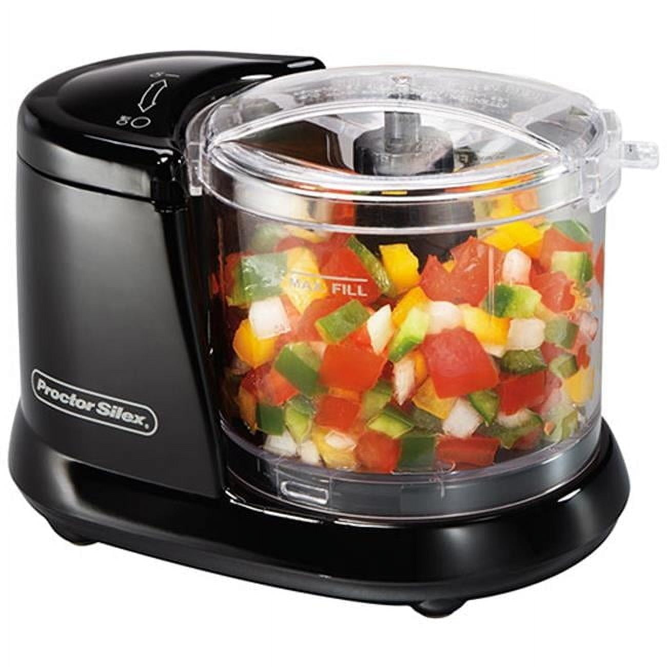 Hamilton Beach-Proctor Silex  Food Chopper 1.5 Cup Black