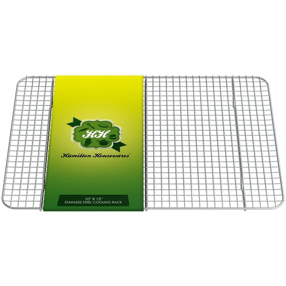 Hamilton Housewares 10" x 15" Stainless Steel Cooling Rack