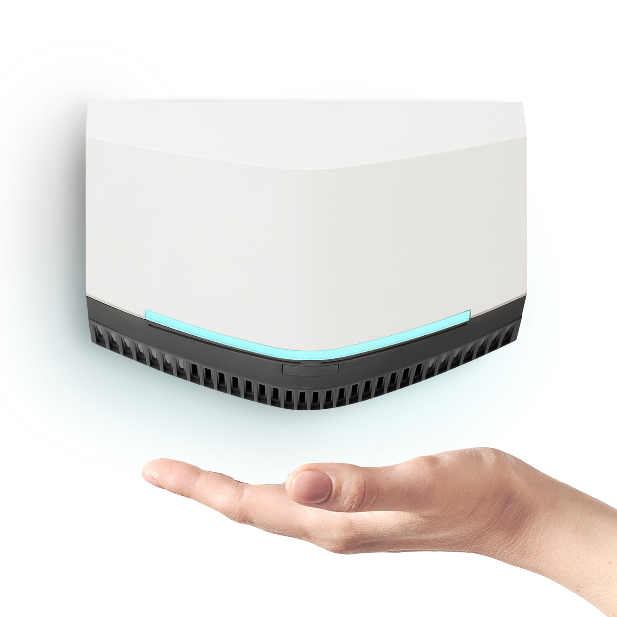 Hand Dryer for Home and Commercial Bathrooms - Compact Electric Hand Dryer | Automatic | Air blade | Plug in ready | Portable /w stand or Wall Mount | HEPA Filter | Touchless | UL Certified