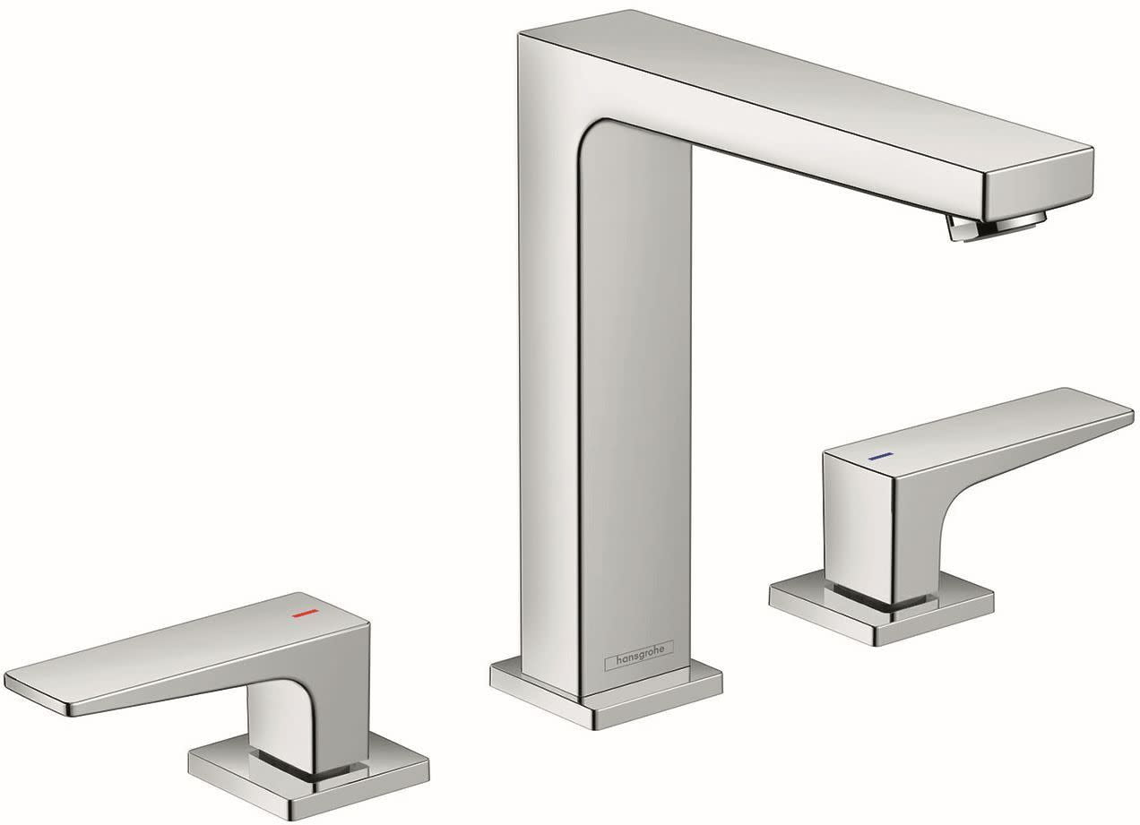 Metropol Low Flow Water Saving Widespread Faucet with Drain Assembly