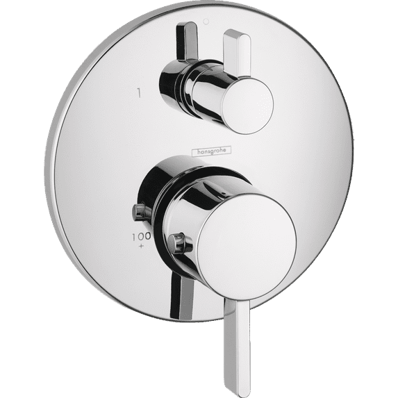 Ecostat S Thermostatic Volume Control Faucet Trim with Lever Handle