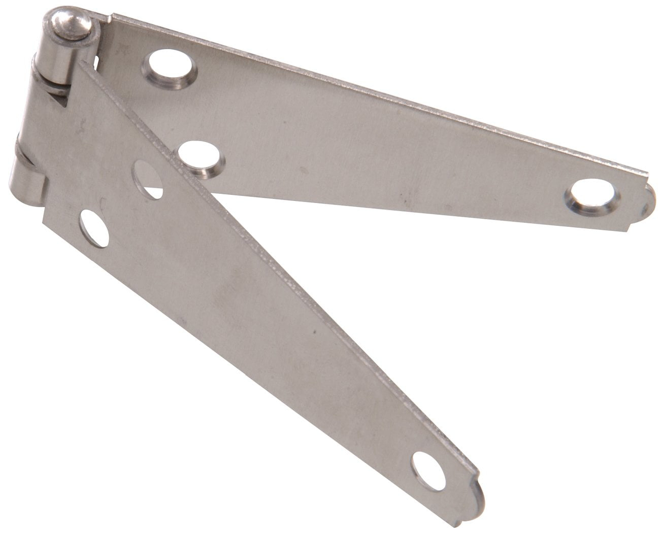 Hardware Essentials 851825 Heavy Duty Strap Hinges Stainless Steel 4" C56