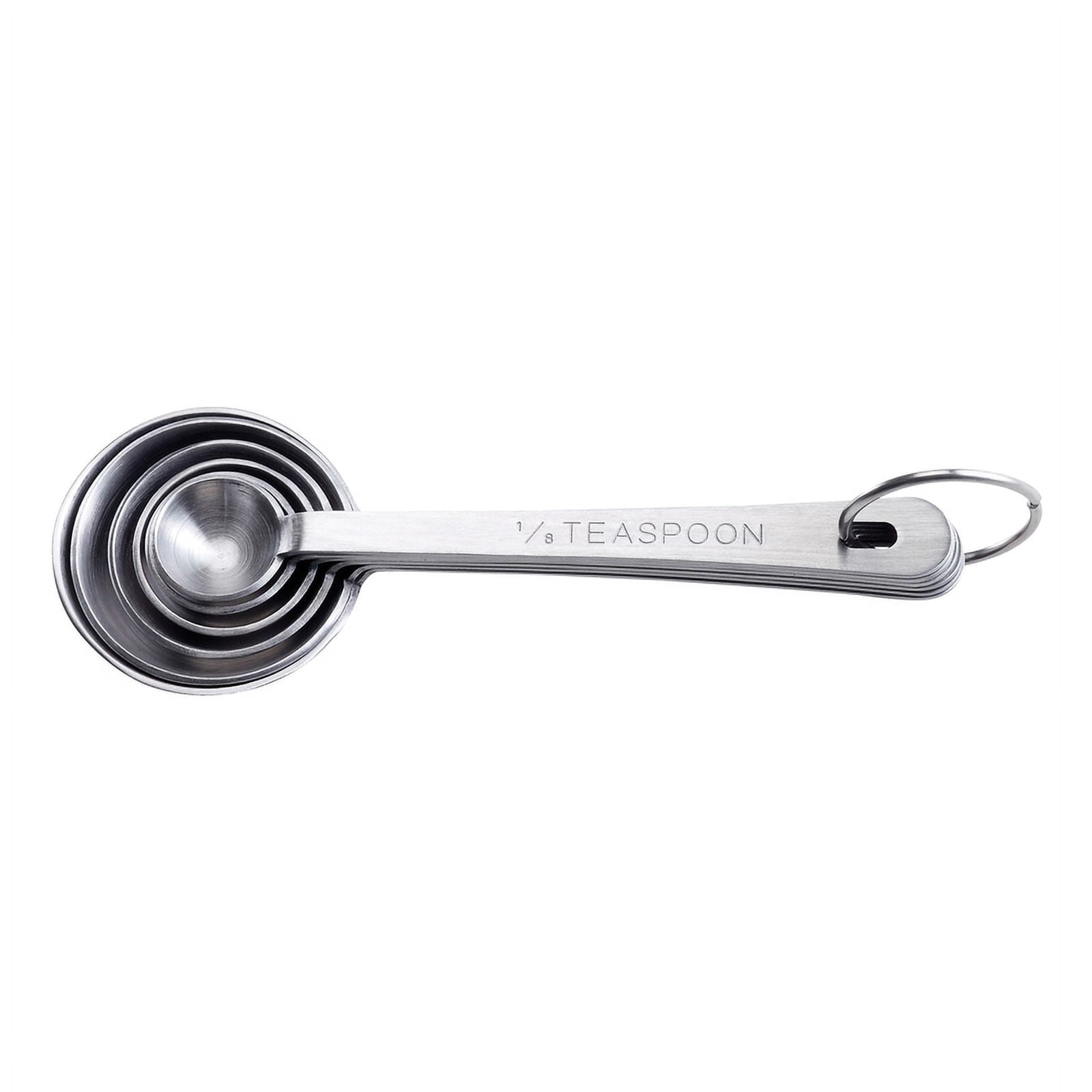 Mrs. Anderson’s Baking Measuring Spoons, Heavyweight 18/8 Stainless steel, Set of 6 Spoons