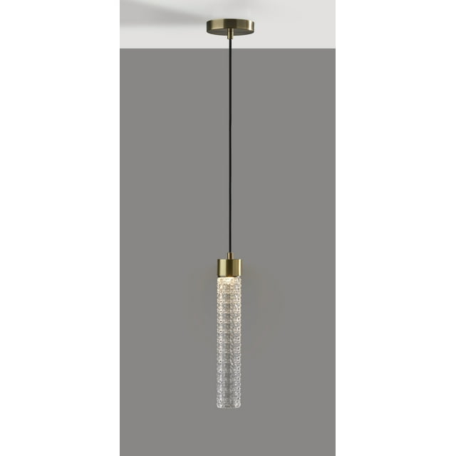 Tuberose Hand-Blown LED Pendant (3")