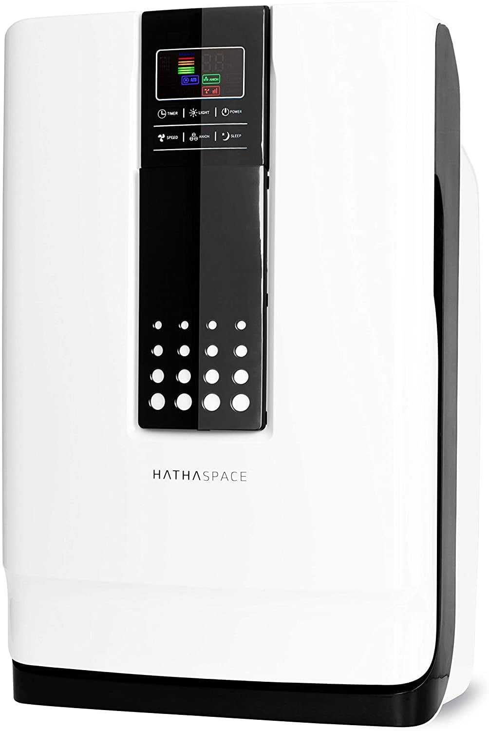 Hathaspace Smart True HEPA Air Purifier, 5-in-1 Large Room Air Cleaner & Deodorizer for Allergies, Pets, Asthma, Smokers, and Odors, 700 Sq Ft Coverage – HSP001