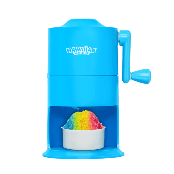 Hawaiian Shaved Ice Mini Snow Cone Machine - Portable Countertop Ice Shaver