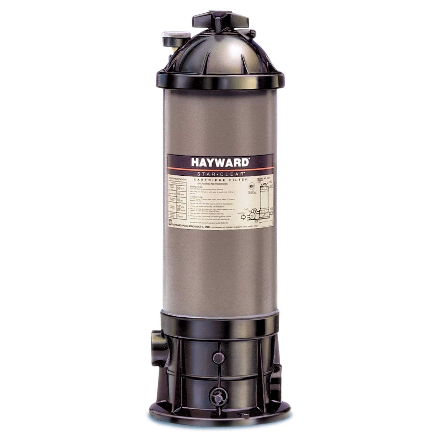 Hayward Star-Clear & Star-Clear Plus Cartridge Filters For Inground Swimming Pools