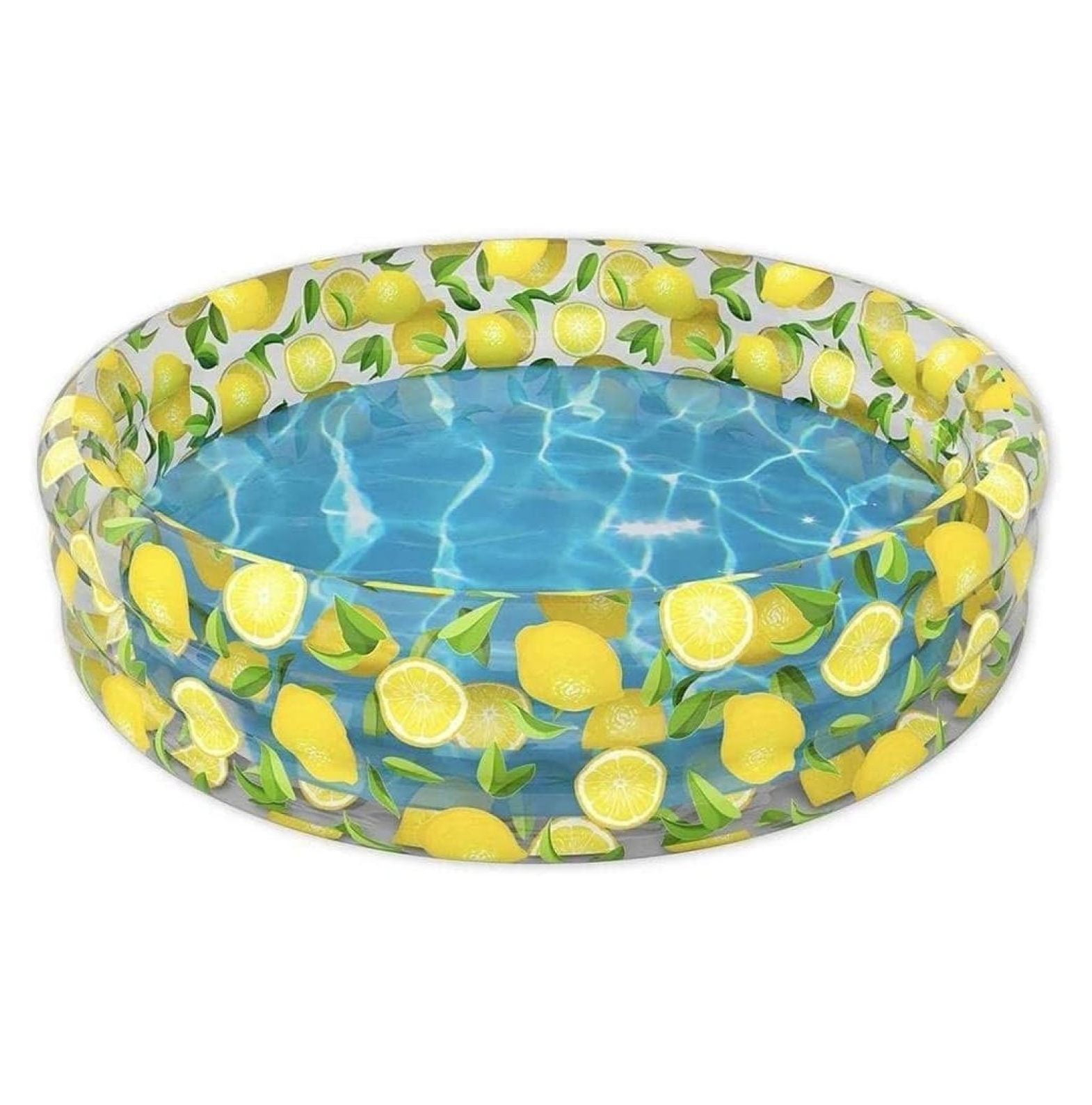 HeSLehs Lemon Print Designer Sunning Pool