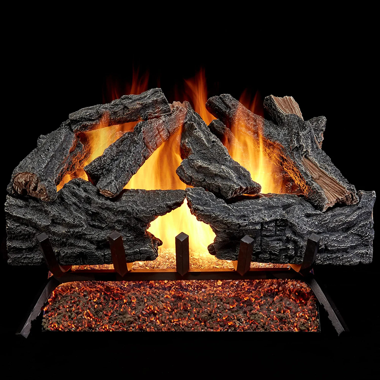 HearthSense HearthSense Vented Gas Log Set, 55,000 BTU - Model# CSW24HVL