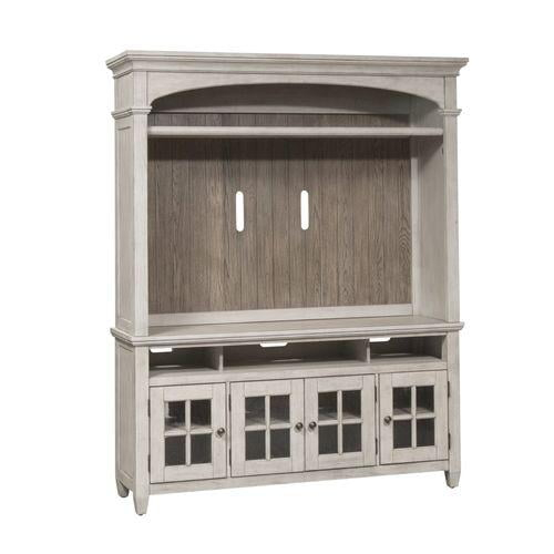 Heartland White Entertainment Center