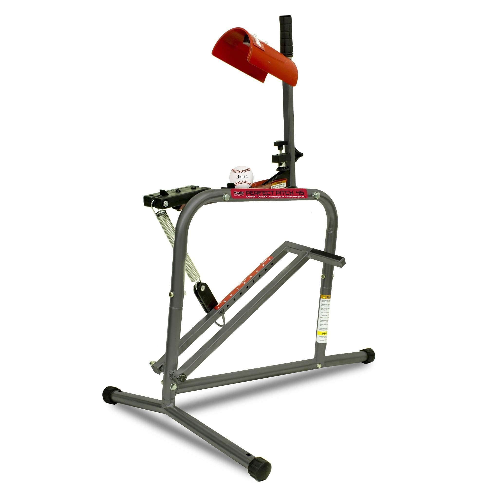 Heater Sports Perfect Pitch 45 MPH Baseball & Softball Pitching Machine