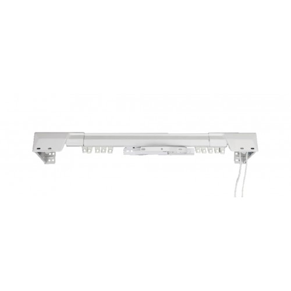 Symple Stuff Bembry Steel Adjustable Single Curtain Rod