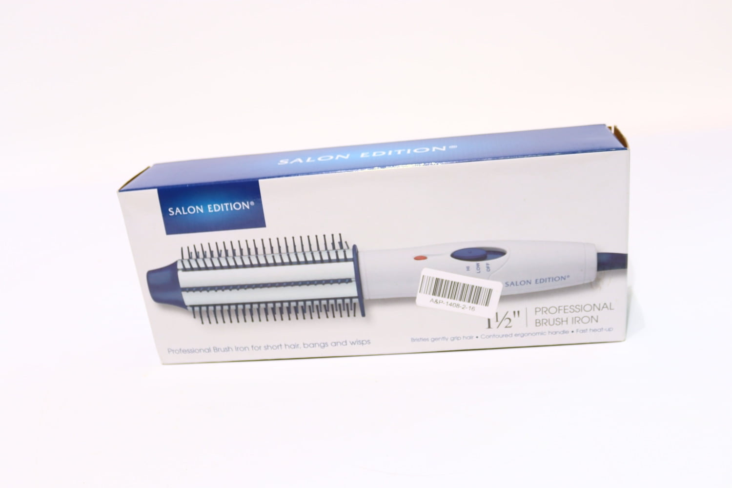 Hair Styling Brush Iron | Smooth 2nd Day Hair Styles (1-1/2 in)