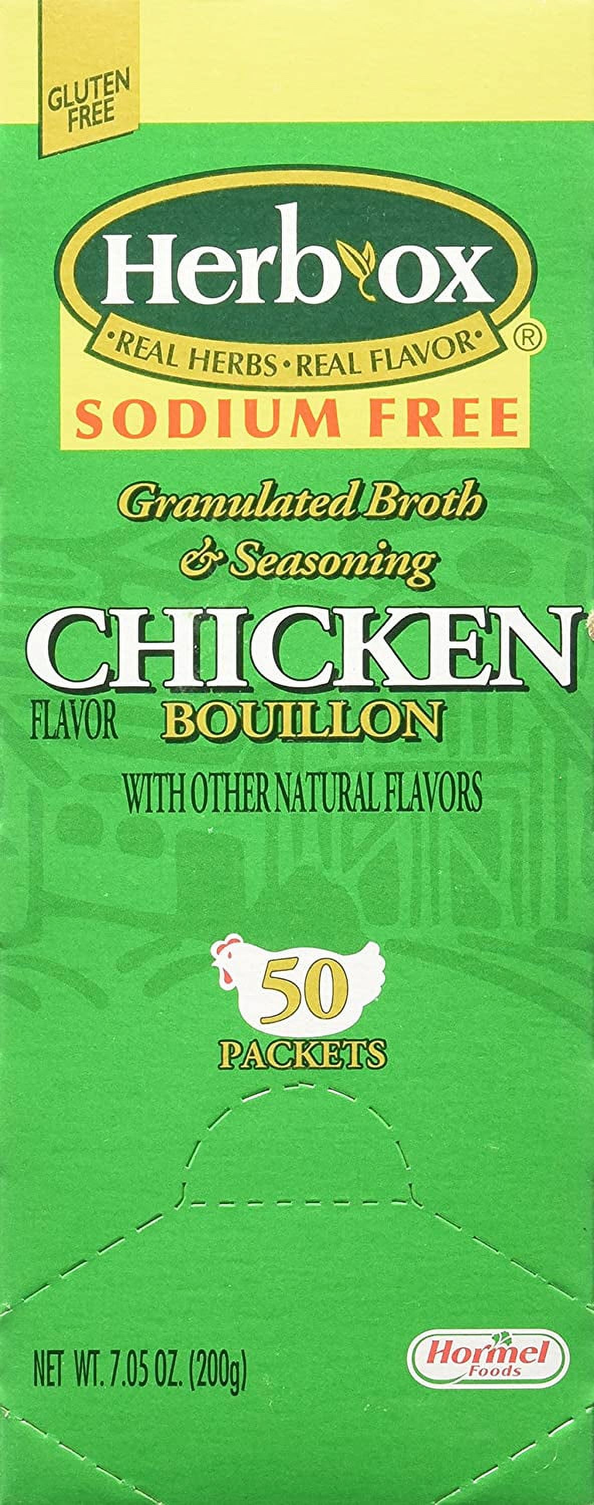 Herb Ox - Sodium Free Chicken Bouillon - 50ct