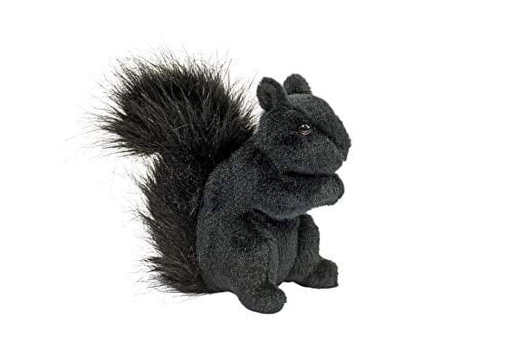 Hi-Wire 6" Black Squirrel Plush Stuffed Animal by Douglas