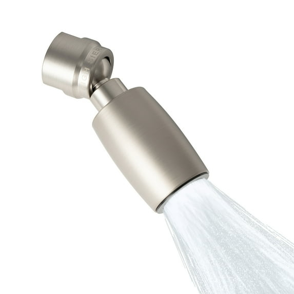 High Sierra Showerheads® Solid Metal 1.8 GPM Low Flow Shower Head: Brushed Nickel