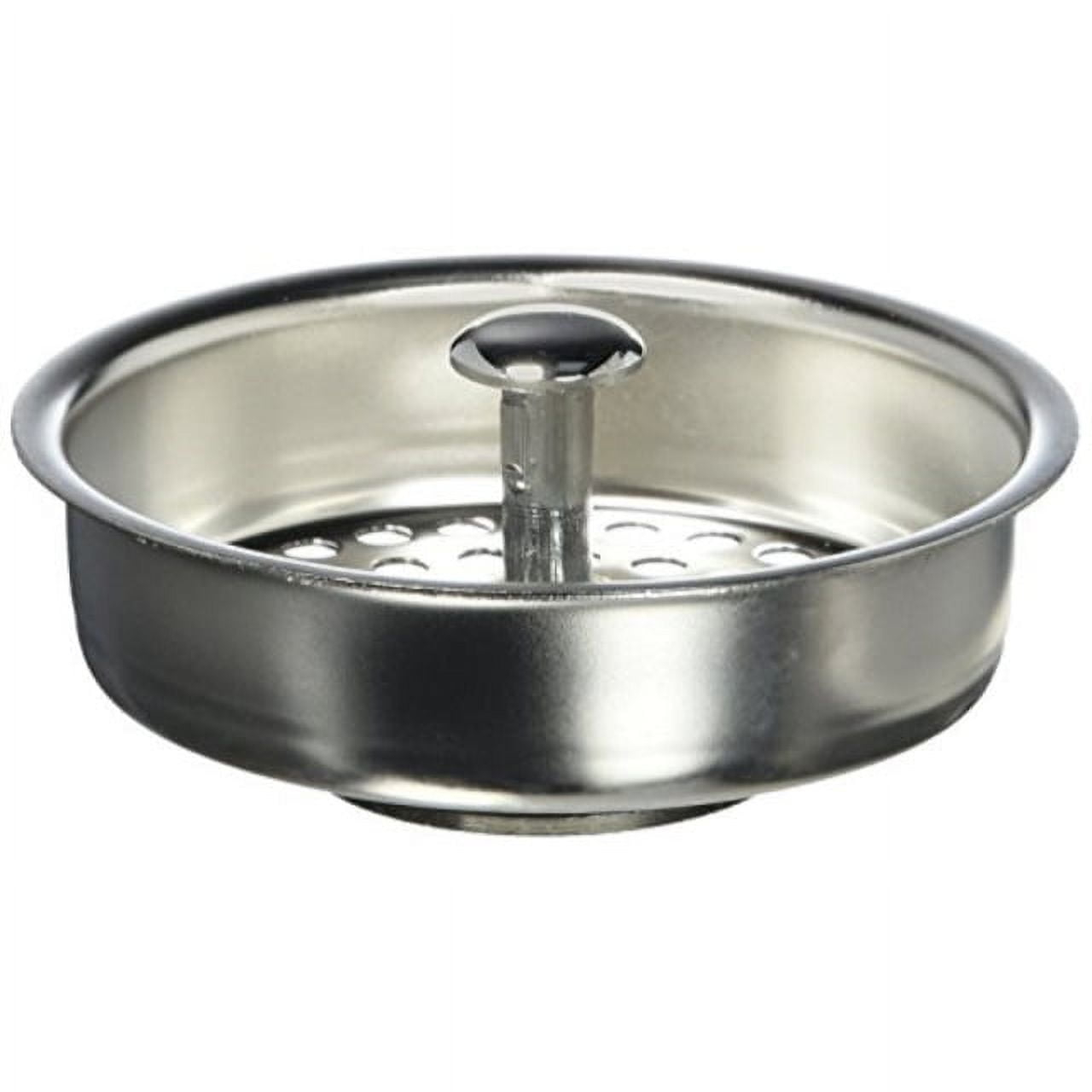 Highcraft 97353 Kitchen Sink Basket Strainer Replacement for Kohler Style Drains Stainless Steel Stopper (Can Vary in 2 Styles)