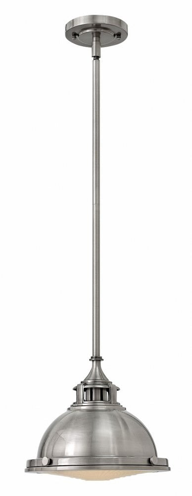 Hinkley Lighting 3122 Amelia 1 Light 11-1/2" Wide Pendant - Nickel