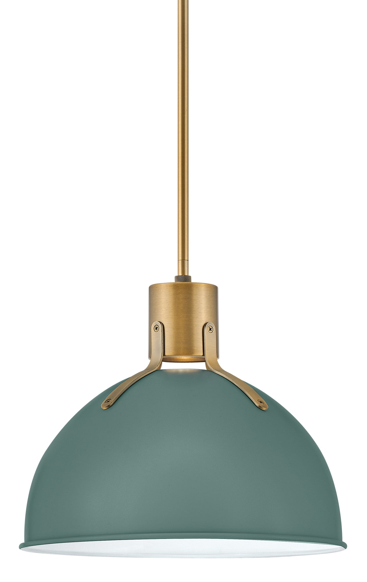 14 Inch 6.5W 1 Led Small Pendant-Sage Green Finish Hinkley Lighting 3487Sgn