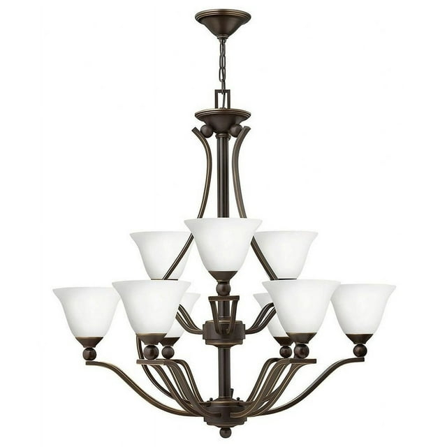 Hinkley Lighting - Bolla - 9 Light Large 2-Tier Chandelier in Transitional Style
