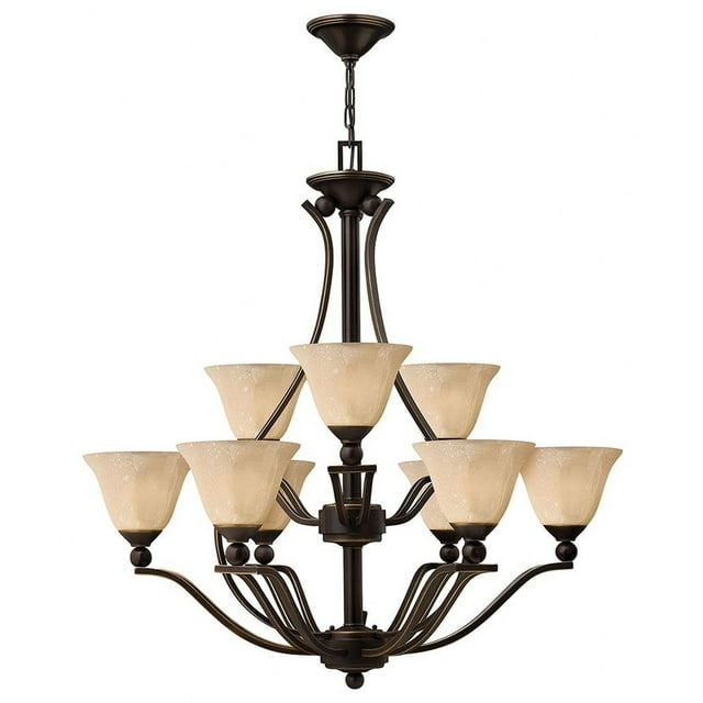 Hinkley Lighting - Bolla - 9 Light Large 2-Tier Chandelier in Transitional Style