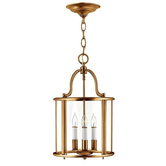 Hinkley Lighting Gentry 4 - Light Chandelier in  Heirloom Brass