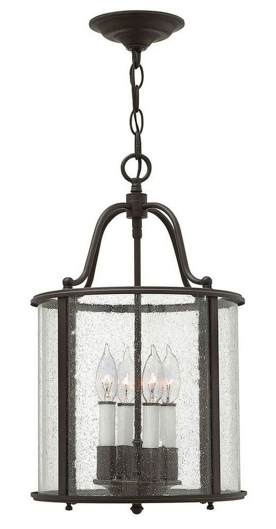 3474OB-Hinkley Lighting-Gentry - 4 Light Medium Foyer in Traditional Style - 12 Inches Wide by 19.75 Inches High-Olde Bronze Finish