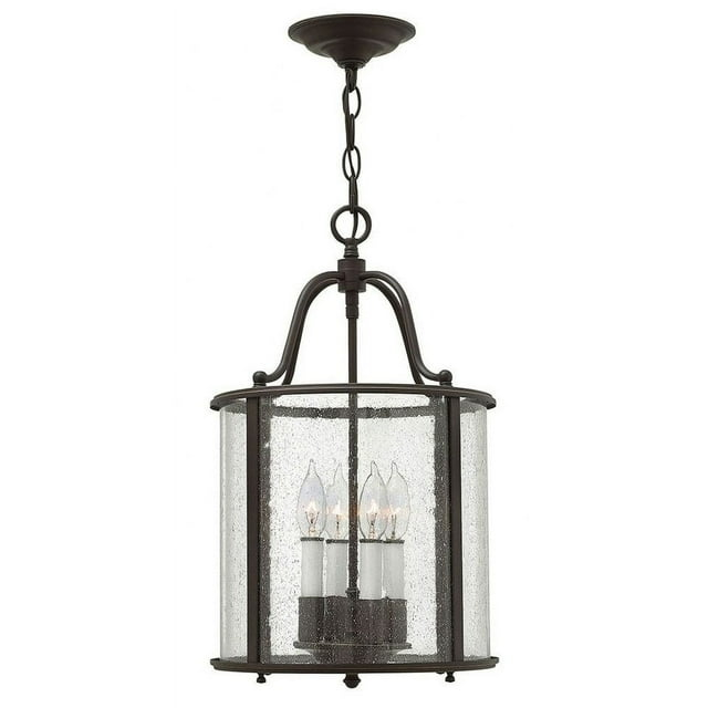 4 Light Medium Foyer In Traditional Style 12 Inches Wide By 19.75 Inches High-Olde Bronze Finish Hinkley Lighting 3474Ob