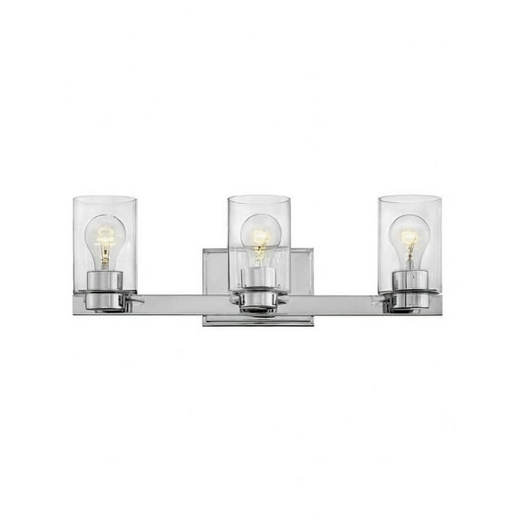 Hinkley Lighting - Mileys - 3 Light Bath Vanity in Transitional Style - 21.5