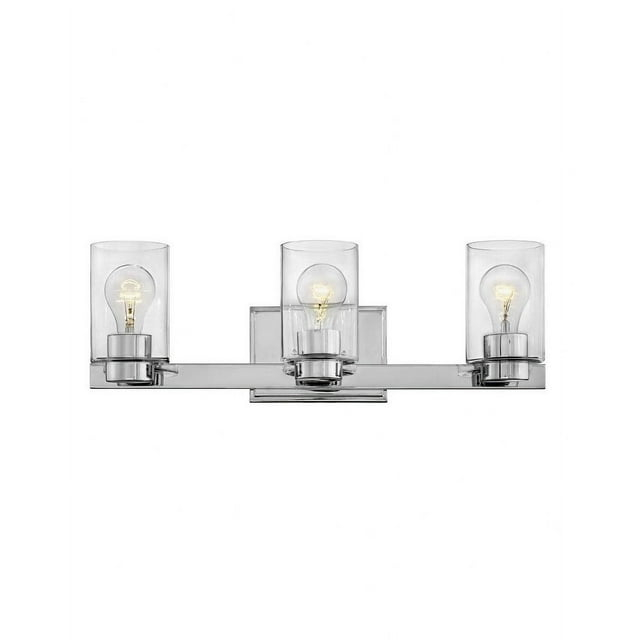 Hinkley Lighting - Mileys - 3 Light Bath Vanity in Transitional Style - 21.5