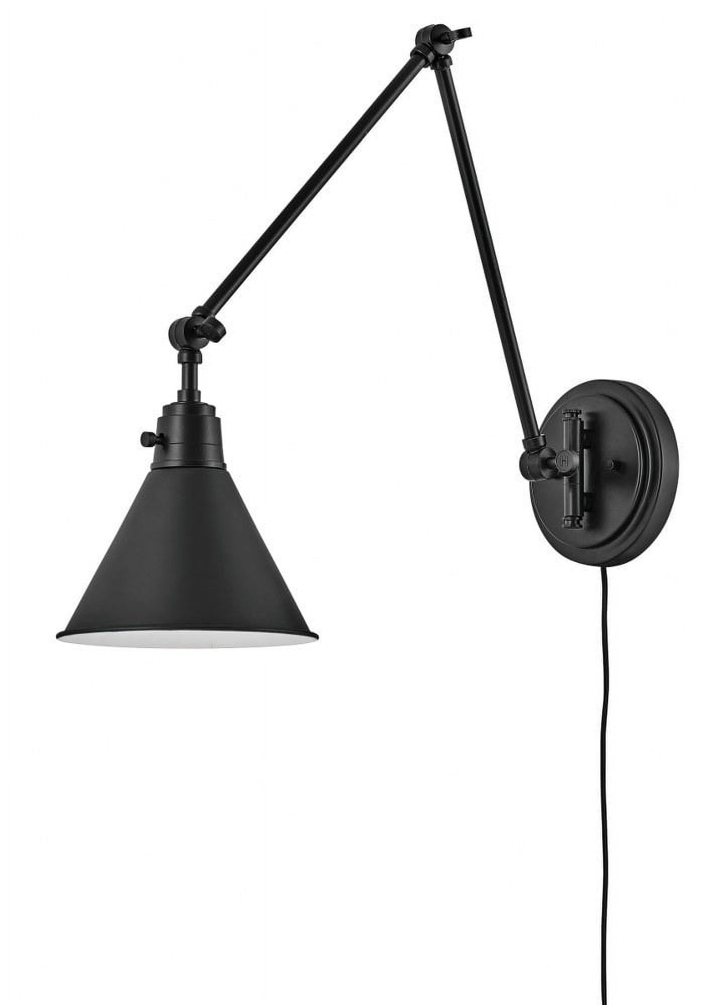 Lennon Plug-In Articulating Sconce - Antique Bronze
