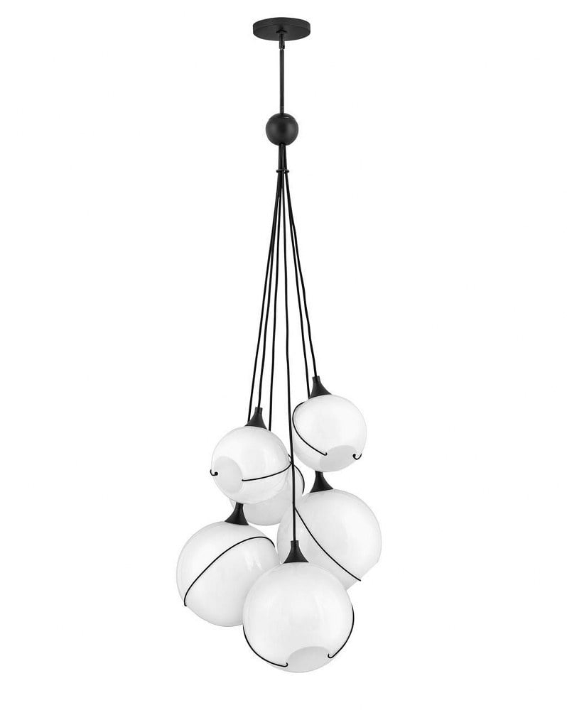 Skye 6 - Light Globe Chandelier