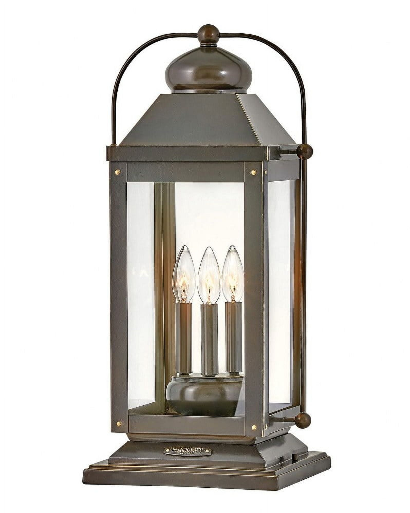 Hinkley Lighting - Three Light Outdoor Lantern - Outdoor - Anchorage - 3 Light