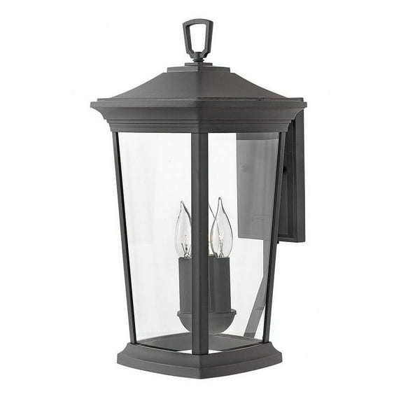 Hinkley Lighting Bromleys 3 - Light Wall Light in  Museum Black