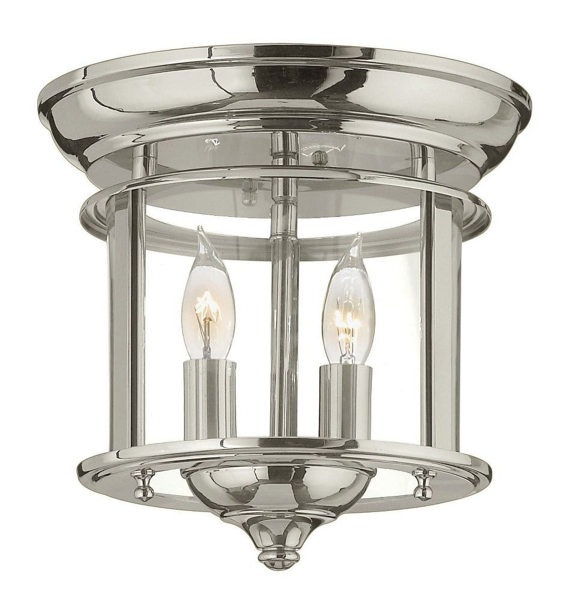 Hinkley Lighting - Two Light Flush Mount - Foyer - Gentry - 2 Light Small Flush