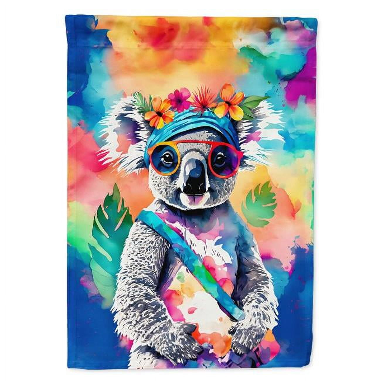 Hippie Animal Koala House Flag
