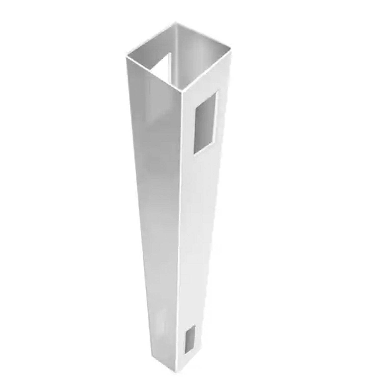End Post For White Vinyl Routed Fence Caps Included set of 2
