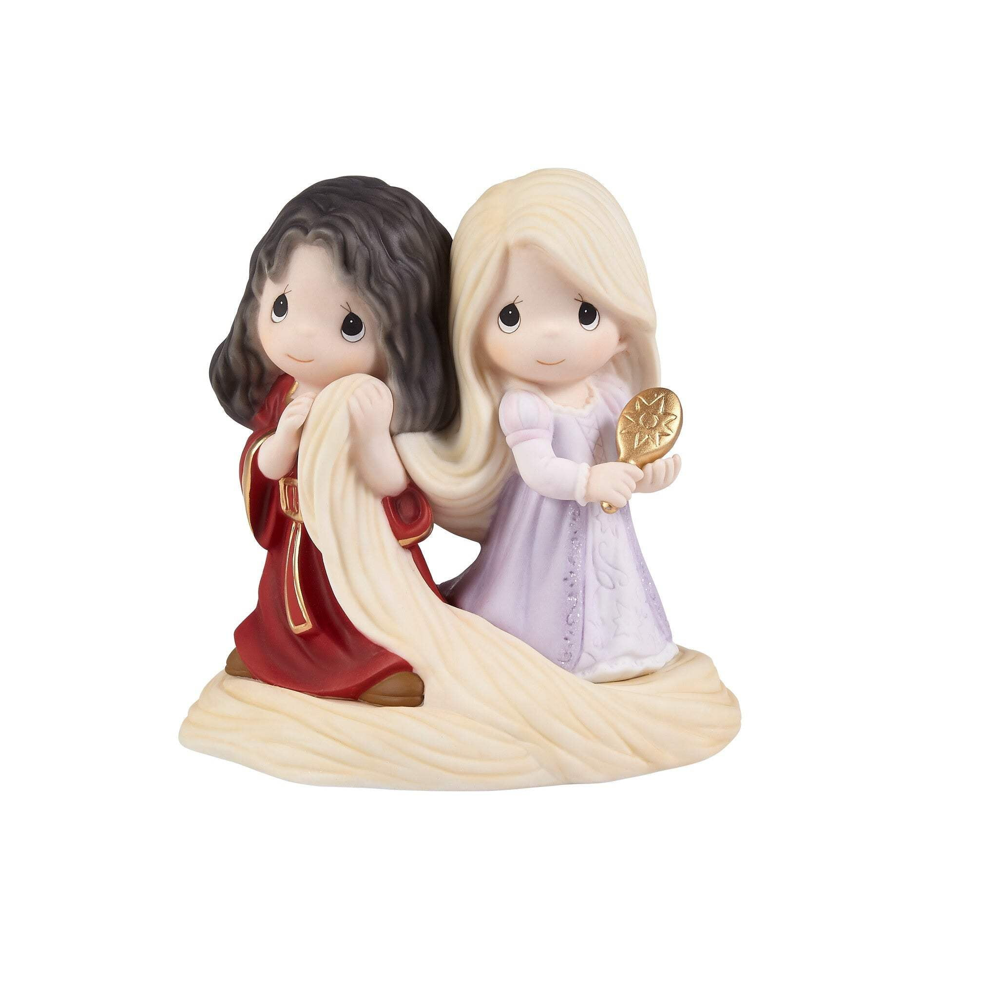 Precious Moments Disney Tangled Hold on to Your Dreams Bisque Porcelain Figurine