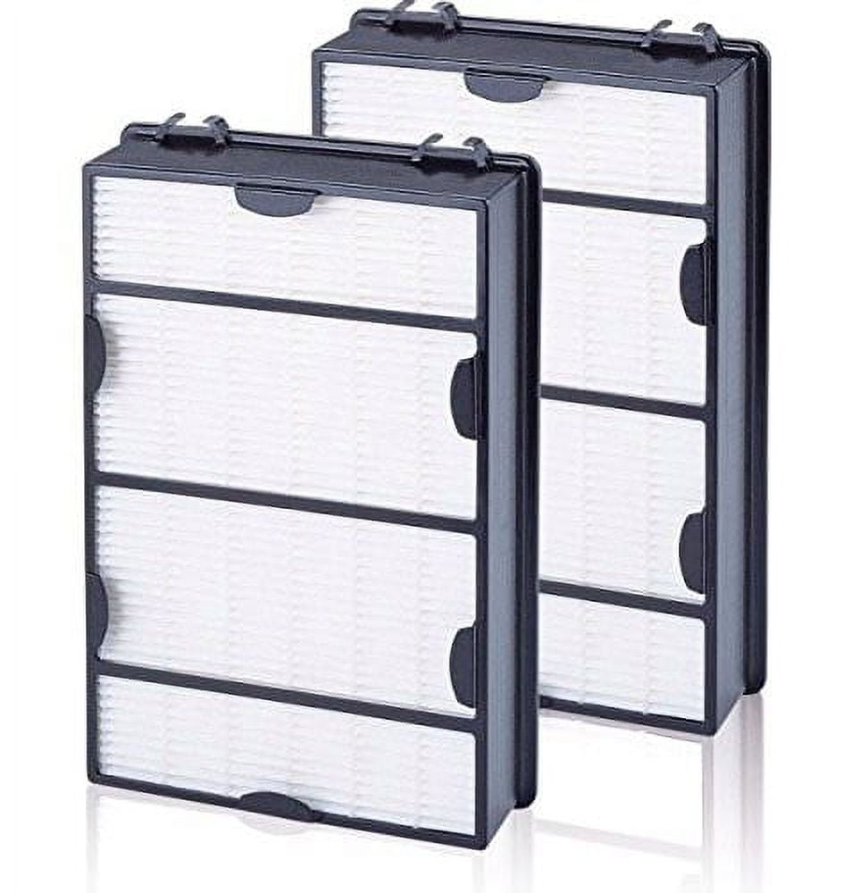 Nispira True HEPA Air Filter Replacement Compatible with Holmes Air Purifier HAPF600 HAPF600D HAPF600D-U2 Filter B, 2 Packs