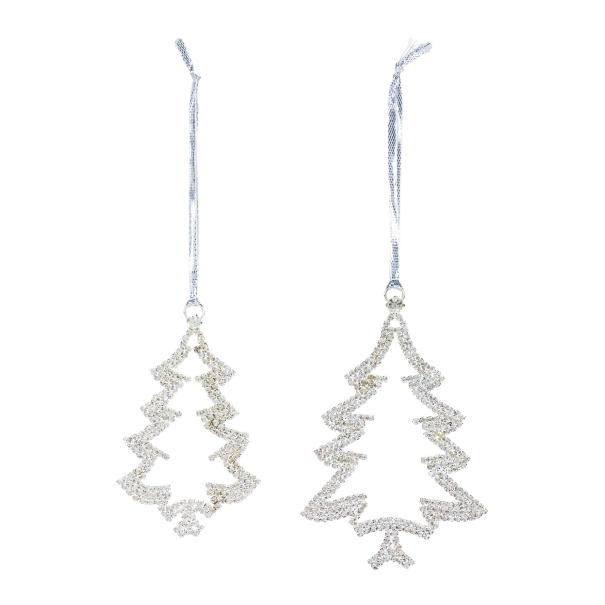 Melrose International 12 Piece Metal Tree Holiday Shaped Ornament Set | Wayfair