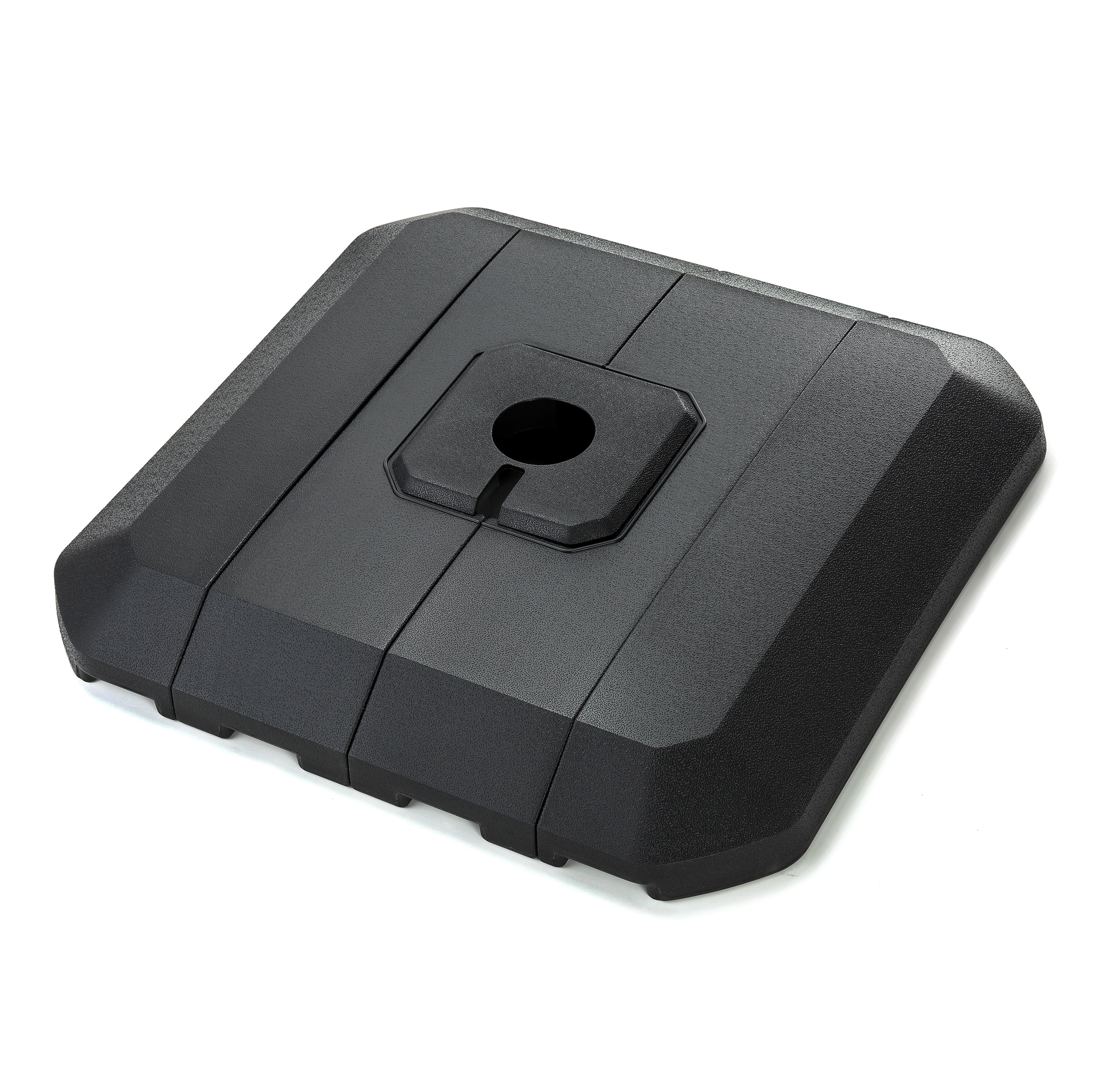Home Zone Living 76L (168lbs) Plastic Base 4-in-1 with Woodgrain
