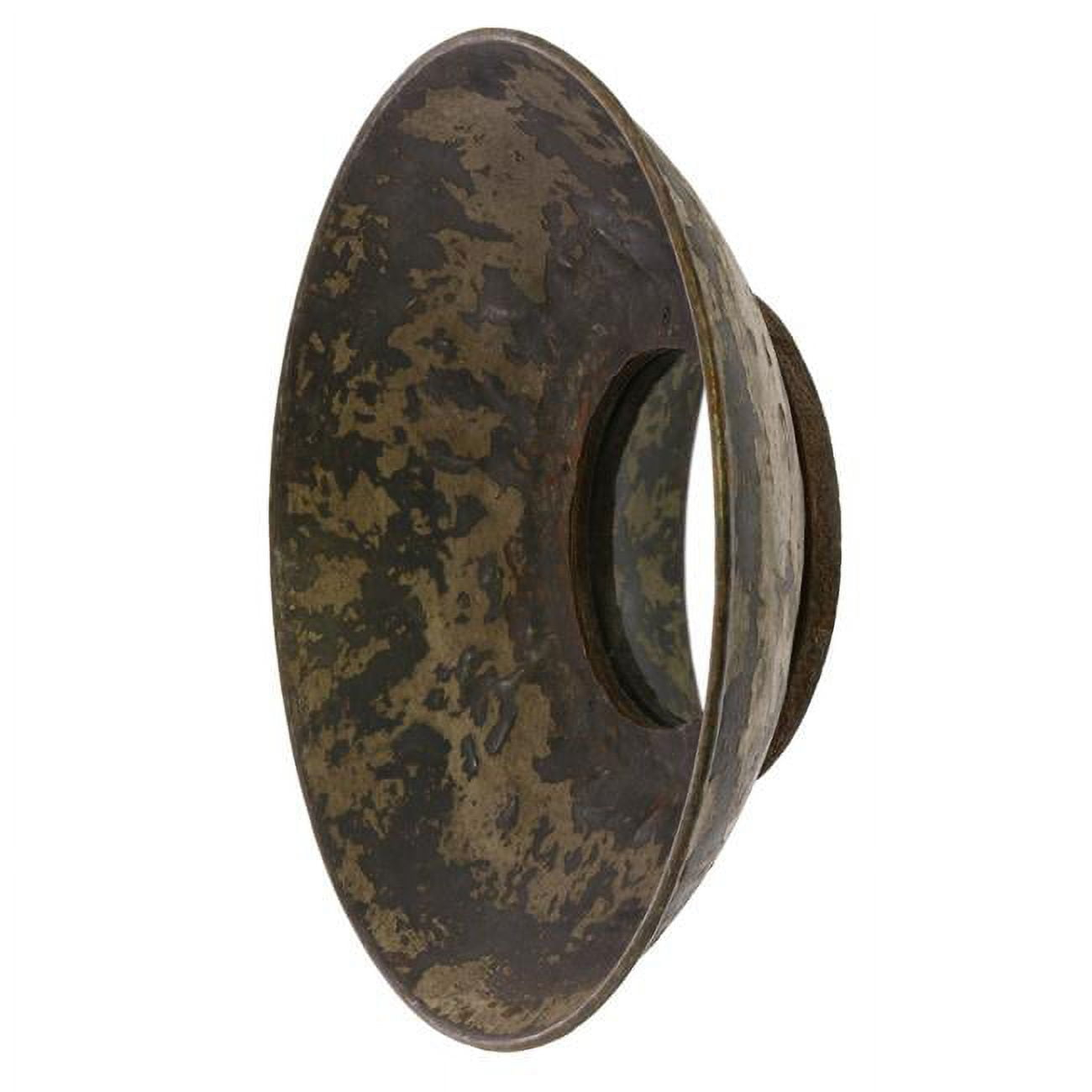 Jumbo Metal Bowl Wall Mirror