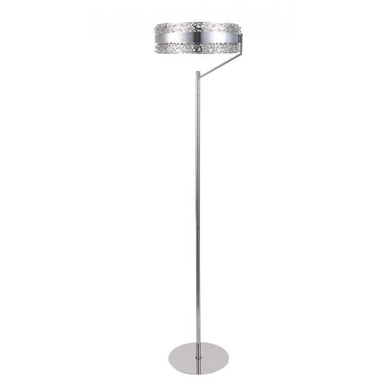 Pierced Bling Halo LED Floor Lamp