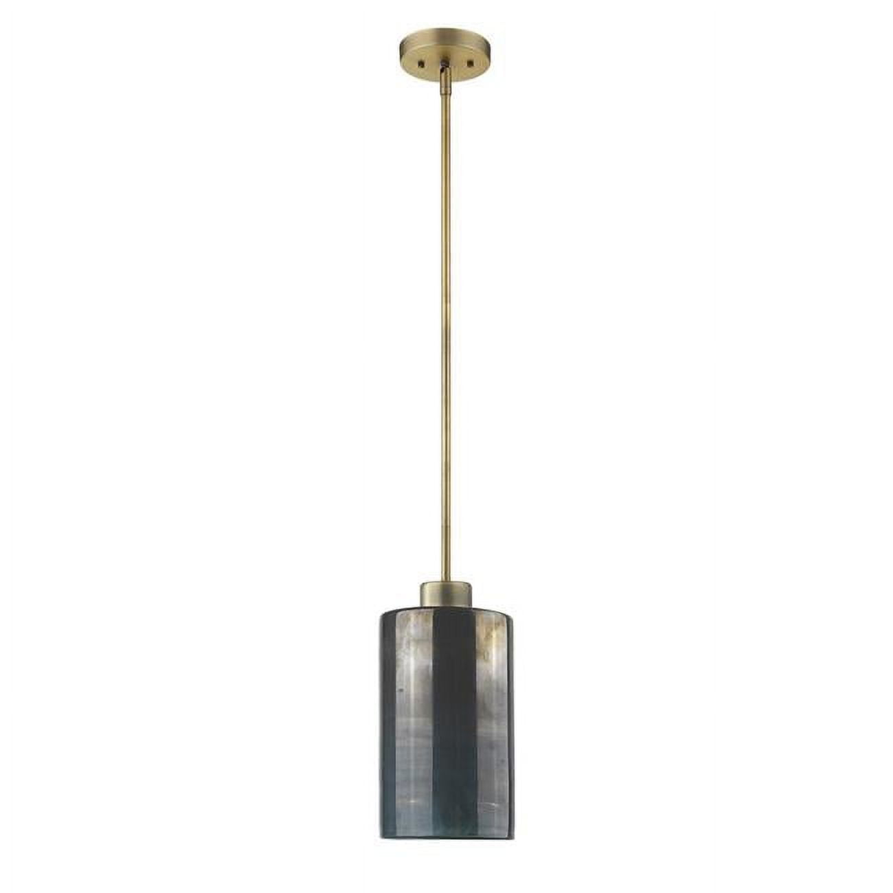 Monet 1-Light Brass Pendant