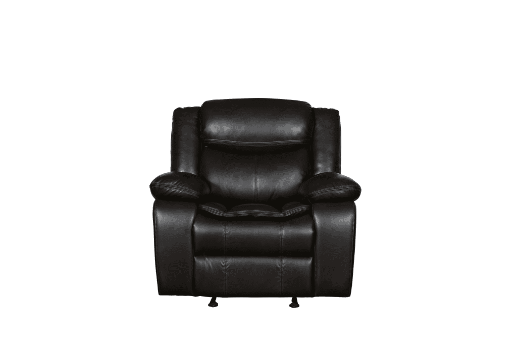 42" Brown Reclining Chair