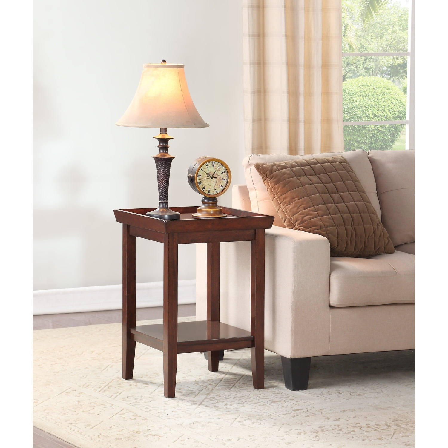 Convenience Concepts Ledgewood End Table, Multiple Colors