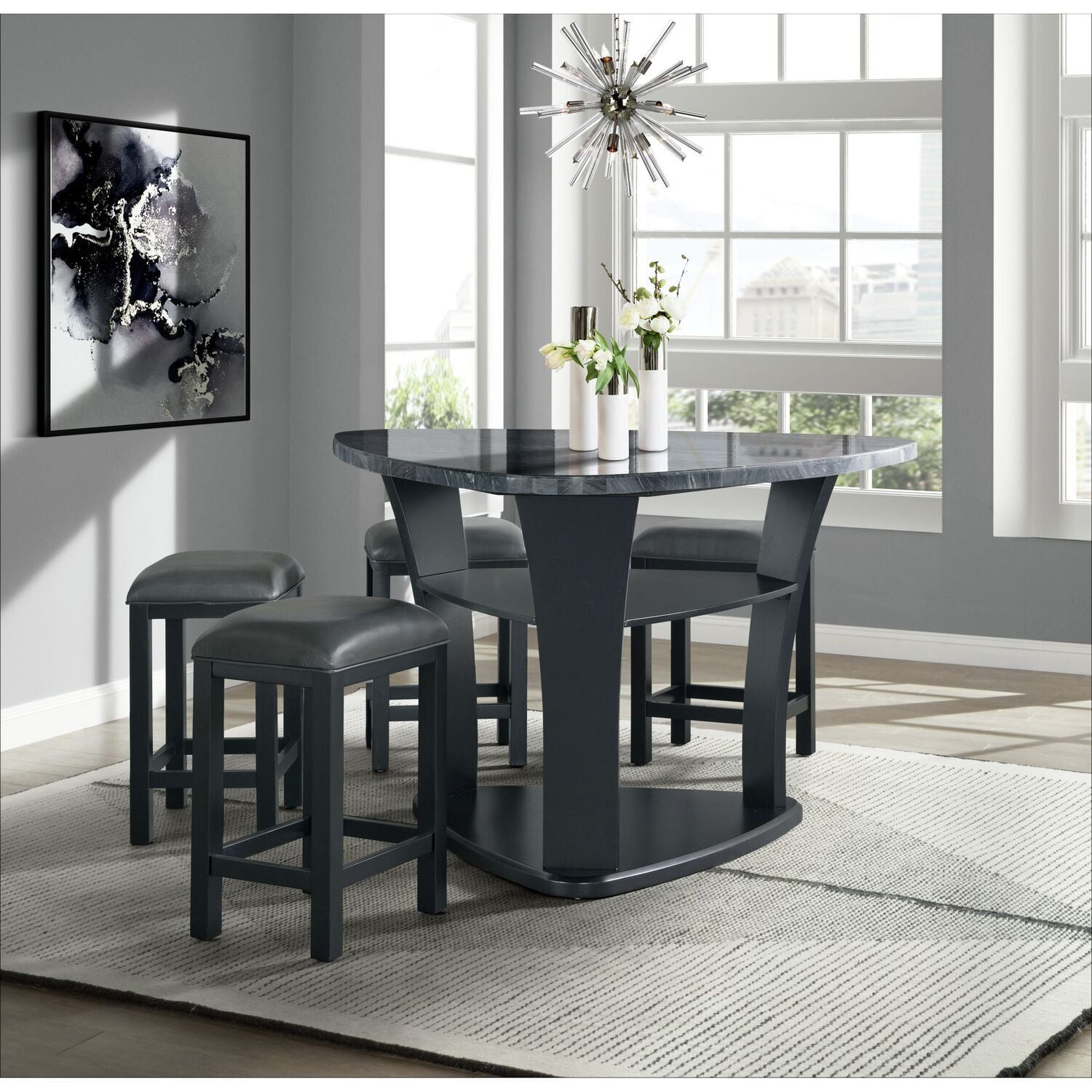 Upholstered 26'' Counter Stool